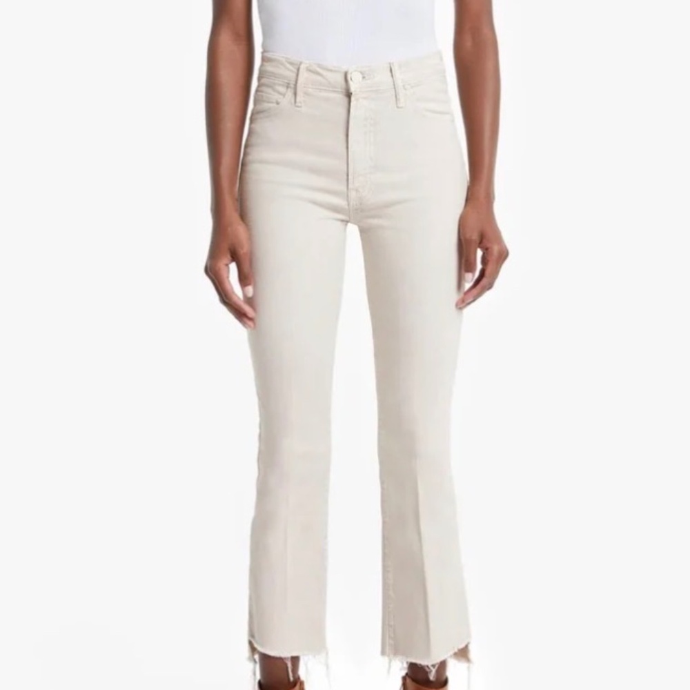 Mother - The Insider Crop Step Fray - Size 26